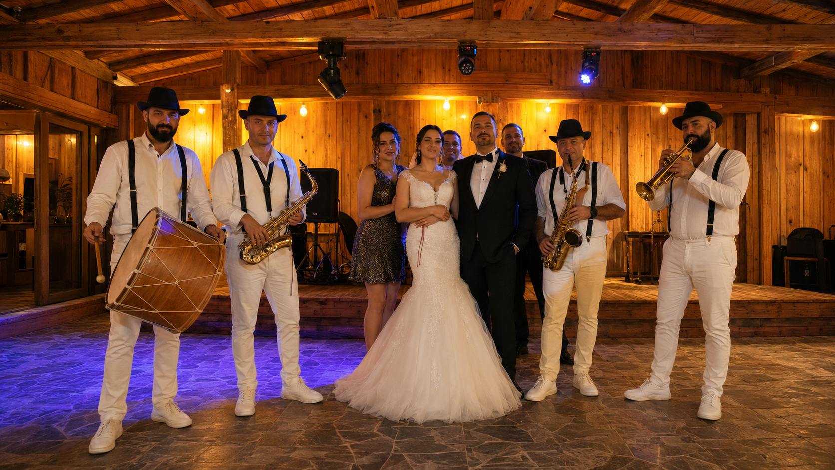Düğün bandosu performansı